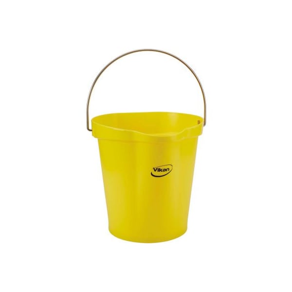 Vikan 3 Gallon Bucket, Yellow